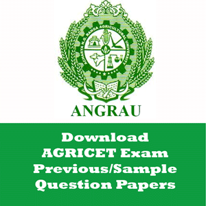 AGRICET Question Papers