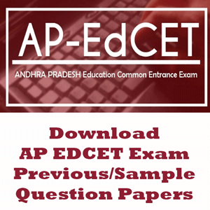 AP EDCET Question Papers