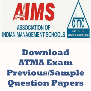 ATMA Question Papers