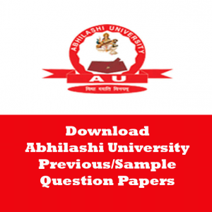 Abhilashi Uniersity Question Papers