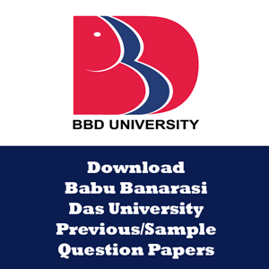 Babu Banarasi Das University Question Papers 