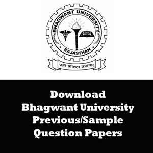 Bhagwant University Question Papers