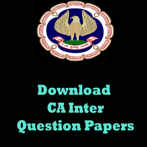 CA Inter Question Papers