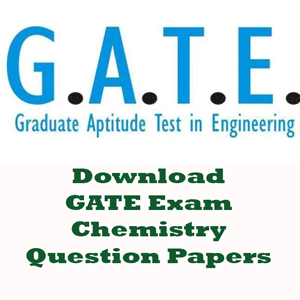 GATE Chemistry Question Papers