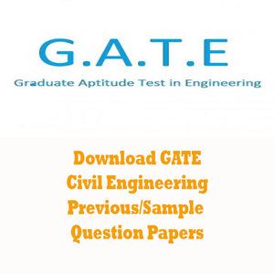 GATE Civil Engineering Question Papers