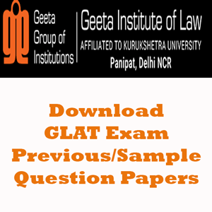 GLAT Question Papers