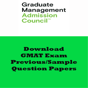 GMAT Question Papers