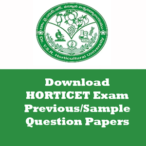 HORTICET Question Papers