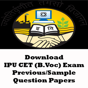 IPU CET (B.VOC) Question Papers