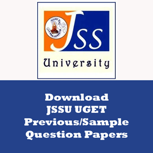 JSSU UGET Question Papers