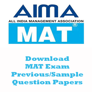 MAT Question Papers