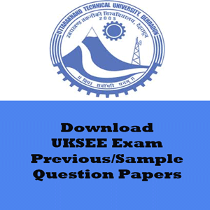 UKSEE Question Papers