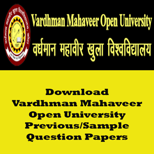 Vardhman Mahaveer Open University Question Papers