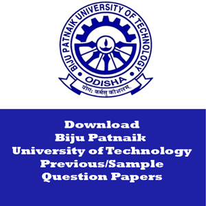 Biju Patnaik University of Technology Question Papers