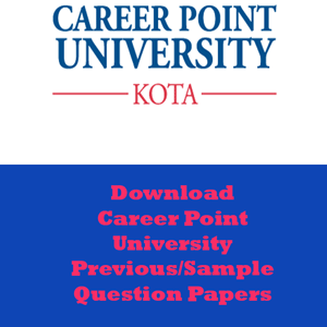 Career Point University Question Papers