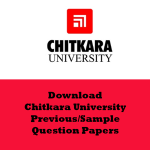 Chitkara University Old Question Papers PDF Free Download | University ...