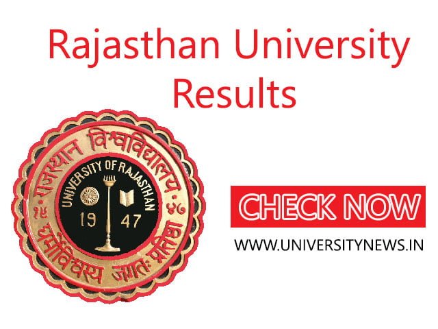 Rajasthan University Results