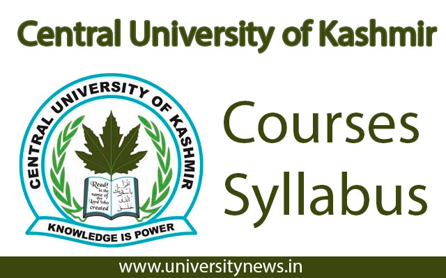 Central University of Kashmir 